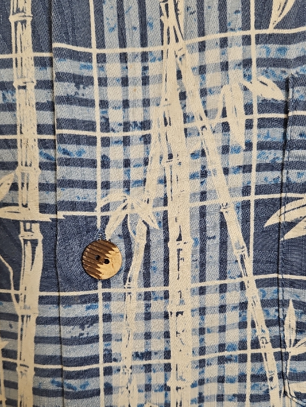 Tommy Bahama Mens Bamboo Tropical Silk Shirt Size Large - Picture 3 of 8